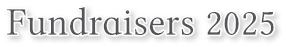 Fundraisers 2025 Fundraisers 2025